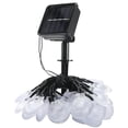 thumbnail image 2 of Hadas De Jardín Solar 7 Metros 50 Led Luces De Concha De Cristal A Prueba De Agua Al Aire Libre 8 Modos Tira De Luz Decorativa Para El Patio Del Hogar Decoración De Fiesta En El Patio Guardurnaity HA045575-01, 2 of 6