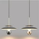 thumbnail image 3 of Postmodern Designer Ufo Metal Led Chandeliers Lighting For Kitchen Dining Table Villa Loft Cafe Bar Art Suspension Lamp Fixtures My Lux Decor Round, 3 of 8