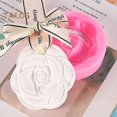thumbnail image 4 of Casting Mould Food Grade Bakeware Eco-friendly Practical Camellia-shaped Fondant Cake Chocolate Mold Bakery Supplies, 4 of 5