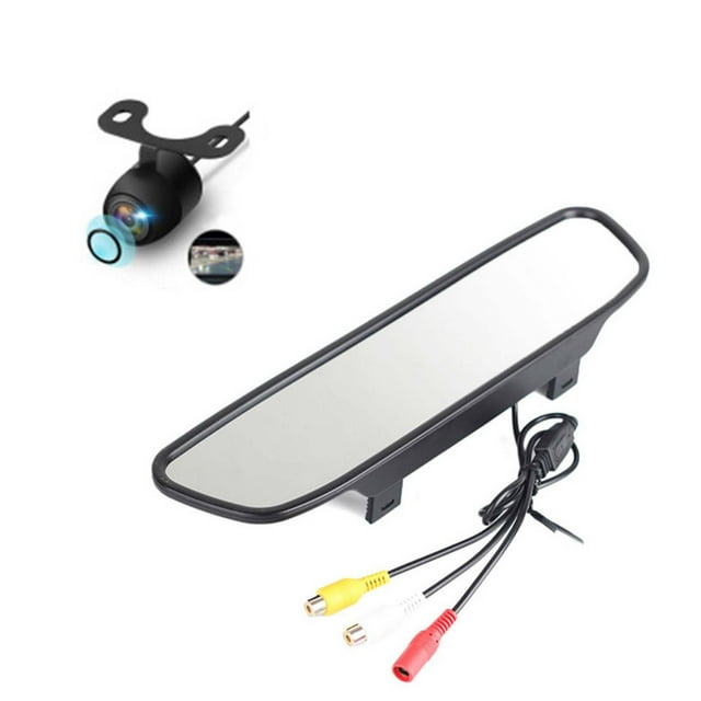 EGNMCR HD 4.3-inch On-board Display Two-way AV Reversing Image Display LCD Digital Screen 1 monitor