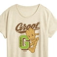 thumbnail image 3 of Marvel Guardians of the Galaxy - Groot Collegiate - Women's Short Sleeve Graphic T-Shirt, 3 of 5
