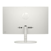 HP 22-dg0003w 21.45 inch FHD All-in-One Desktop Computer, Pentium Silver J5040, 8GB RAM, 128GB SSD, Windows 11 Home, Cashmere White