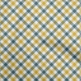 thumbnail image 1 of oneOone Cotton Poplin Twill Dusty Teal Green Fabric Check Dress Material Fabric Print Fabric By The Yard 56 Inch Wide, 1 of 4