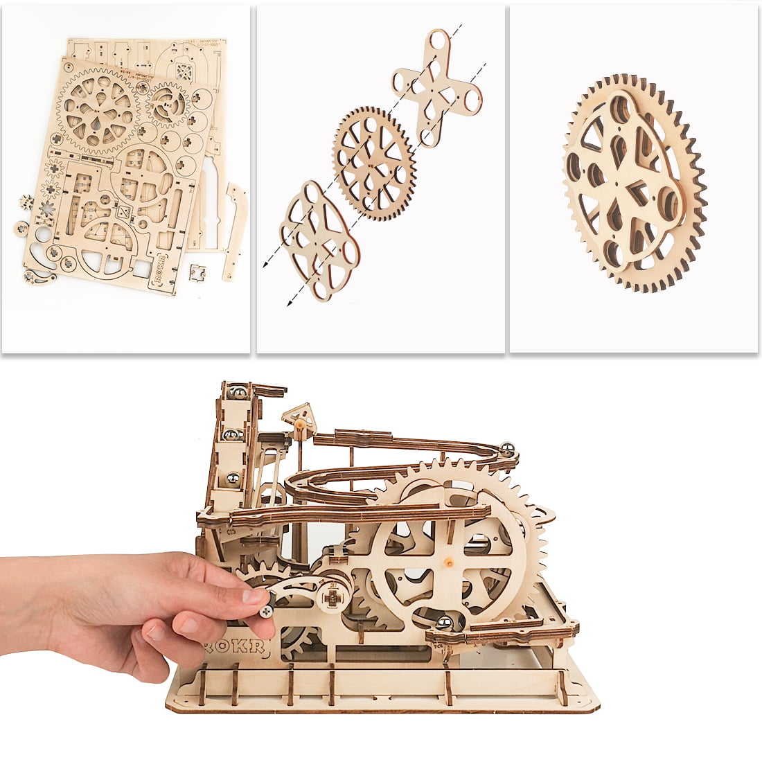  ROKR 3D Wooden Puzzles for Adults-Wooden Marble Run-Wood  Puzzles for Adults-Model Building Kits to Build for Adults-Hobbies for  Women Men : Toys & Games