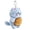 B, variant on Cute Sports Themed Plush Keychains, Adorable Versatile Bag Charms Featuring Basketball & Other Sports Designs
