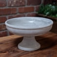 thumbnail image 3 of Rion Gray Cement Compote Bowl on Stand, 3 of 4