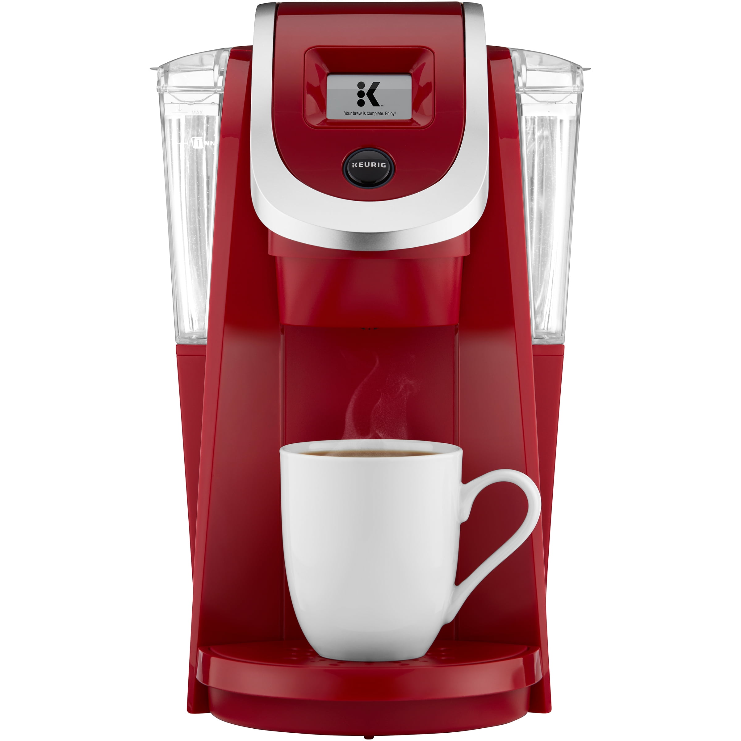 Red Keurig Coffee Maker Pod Brew Strength Taste Control