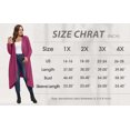 thumbnail image 5 of Cueply Women's Plus Size Cardigan Lightweight Long Sleeve Maxi Long Knitted Tops Open Front Sweater, 5 of 6