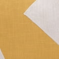 thumbnail image 6 of LR Home Stacy Garcia Cotton Poly Filled Pillow in Yellow/Ivory, 24" x 24", 6 of 11