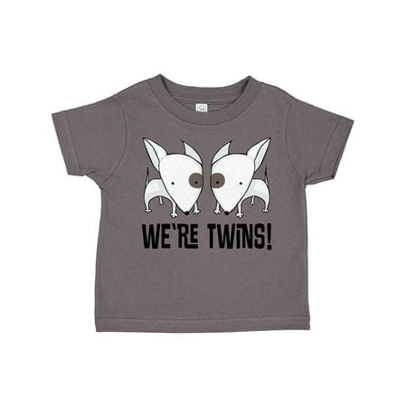 

Inktastic Twins Cute Puppy Outfit Gift Toddler Boy or Toddler Girl T-Shirt