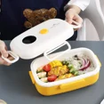 thumbnail image 3 of Keep Warm Lunch Box Container Fresh Bowl New Display Temperature Students Adults Insulation Tableware With Lid bento lunch box yellow, 3 of 6