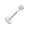C, variant on MKLEKYYPearl Earrings Non Threaded Flat Back Earrings Titanium Small Earrings Push In Nose Nails Male and Female Lip Cartilage Earrings Puncture Jewelry
