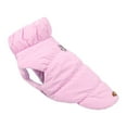 thumbnail image 5 of Spencer Windproof Dog Vest Winter Dog Coat Warm Dog Apparel for Cold Weather Turtleneck Fleece Dog Jacket for Small Medium Dogs (L, Pink), 5 of 11