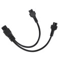 thumbnail image 1 of Cable Eléctrico ANGGREK IEC320 C6 Macho A Doble C5 Hembra 1 Pie, 1 of 7