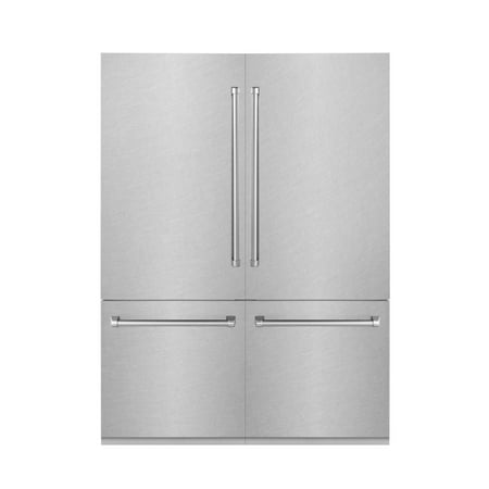 ZLINE KITCHEN AND BATH RBIVSN60 french door built in refrigerator