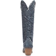 Dingo Women's Honkytonk Honey Tall Denim Boot Snip Toe - DI162-BL 7 M US