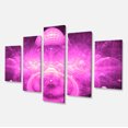 thumbnail image 2 of Monde Infini Violet Vif - Impression d'Art Floral sur Toile, 2 of 3