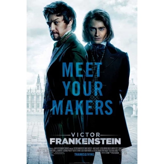 Pop Culture Graphics MOVEB36545 Victor Frankenstein Movie Poster, 27 x 40