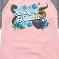 thumbnail image 3 of Disney - Stirring Up Trouble - Toddler & Youth Girls Raglan Graphic T-Shirt, 3 of 4