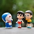 thumbnail image 4 of Doraemon Mini Figure Set, 8 Piezas, Doraemon Toy Set, Decoración de Pasteles, Decoración de Coches, 4 of 4