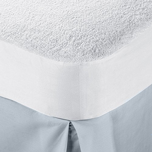 100% COTTON TERRY TOWEL MATTRESS PROTECTOR ALL SIZES 