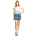 thumbnail image 4 of Women's Leopard Fitted Bodycon High Rise Slim Fit Bottom Mini Skirt, 4 of 5