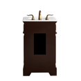 thumbnail image 4 of 21 In. Single Bathroom Vanity Set In Teak, 4 of 10