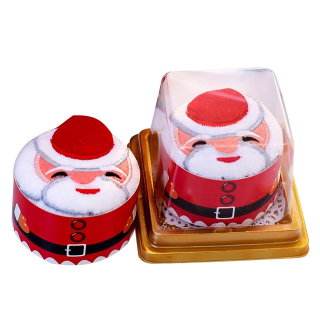 Fiudx Artículos en oferta con ofertas flash Toalla para modelar pasteles, muñecos de nieve y árboles de Navidad de Papá Noel