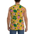 thumbnail image 4 of Kdxio Strawberry for Men's Muscle T-shirt,Sleeveless for Workout Running Athletic Gym Lounge Casual, 4 of 7