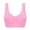 Pink, variant on Clearance Sale 2025 Intimates Double Size Bandeau Plus Stretchy Padded Top Women Strapless Removable Bra