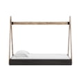 thumbnail image 5 of Signature Design by Ashley Contemporary Piperton Twin Tent Complete Bed in Box  Two-tone Brown/Black, 5 of 9