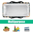 thumbnail image 5 of Sea Slug Large Capacity Foldable Reusable Oxford Cloth Laundry Basket - Multipurpose Tote Bag, Shopping Bag, Picnic Basket, 5 of 7