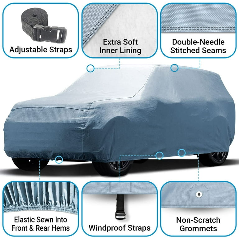Custom SUV Car Cover Fits: [Kia Sportage] 2016-2020 Waterproof All-Weather
