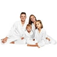 thumbnail image 5 of Silk Satin Family Christmas Pajamas Matching Sets Solid Long Sleeve Button down Shirt and Pants Xmas Pjs Jammies 2 Piece Soft Lightweight Holiday Sleepwear with Pocket, 5 of 9