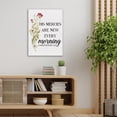 thumbnail image 4 of Inspirational Bible Verse Wall Art Canvas Painting Print Framed Christian His Mercies Are New Every Morning Lamentations 3:23 Scriptures Canvas Poster Sign for Home Office Decor (12x15 Inch), 4 of 5