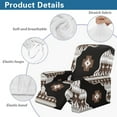 thumbnail image 5 of Kuiaobaty Aztec Print Recliner Chair Cover Large Reclining Sofa Slipcover Easy Installation Recliner Couch Cover Breathable Reclining Slipcover with Elastic Bottom for Pets, 5 of 8