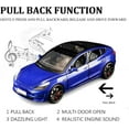 thumbnail image 5 of 1:32 Scale Car Model X90 Alloy 1/32 Diecast Model Car w/Sound & Light Pull Back Model Mini Vehicles Toys for Kids Gift Lovers Collection, 5 of 10