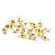 thumbnail image 2 of Cuentas Consejos Nudo Cubre Zhivalor Moda Metal Hecho A Mano Clamshells Crimp Bead Tips Nudo Cubre 100 piezas, 2 of 8