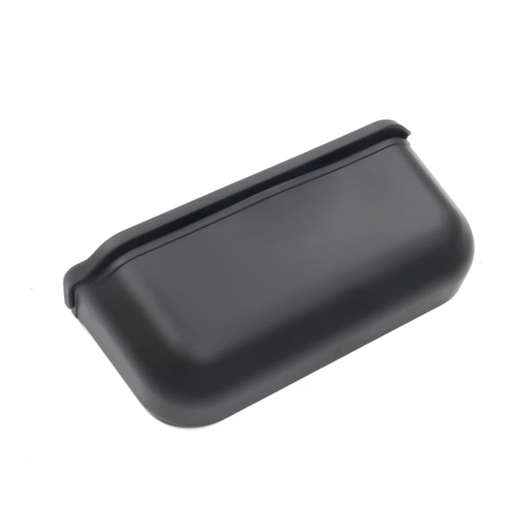 Ikon Motorsports Sunglasses Case Compatible With 2017-2023 Tesla Model 3 & 2020-2023 Model Y Black TPE Thermoplastic Elastomer Steering Interior Sunglasses Case Glasses Holder Storage Box Accessory