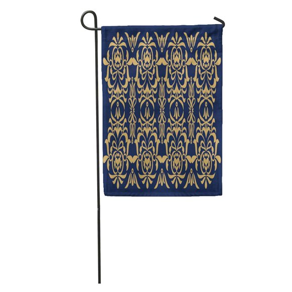 POGLIP Paisley Beautiful Hungarian Folk Pattern Abstract Artistic Culture Drawn Floral Garden Flag Decorative Flag House Banner 28x40 inch