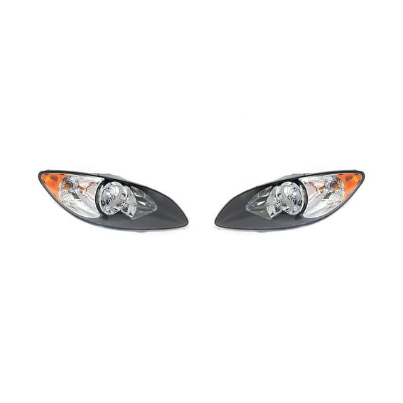 NEW PAIR HEADLIGHTS FITS INTERNATIONAL HARVESTER PROSTAR 2011-2012 3596016C93