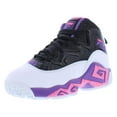 thumbnail image 5 of Fila Mb Night Walk Girls Shoes Size 6.5, Color: Black/White/Purple, 5 of 5