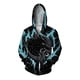 thumbnail image 4 of Sudadera de otoño para hombre Sudadera con capucha de moda para hombre Sudadera con capucha para hombre Sudadera con capucha con estampado moderno de lobo y leopardo Sudadera con capucha y cremallera, 4 of 5