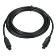 thumbnail image 1 of Cable de audio de fibra óptica Uxcell 9.84ft enlace óptico TOS con conector recto de plástico para TV DVD, 1 of 6