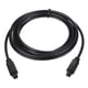 thumbnail image 1 of Cable de audio de fibra óptica Uxcell 9.84ft enlace óptico TOS con conector recto de plástico para TV DVD, 1 of 6