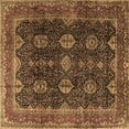 thumbnail image 1 of Ahgly Company Indoor Square Persian Brown Traditional Area Rugs, 6' Square, 1 of 4