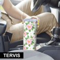 thumbnail image 6 of Pioneer Flower Floral Print Pattern 20oz Skinny Tumbler with Straw & Lid, Double Wall Vacuum Insulated Cup, Leak-Proof, Cup Holder Friendly, Hot 6H Cold 12H, 6 of 6