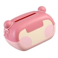 thumbnail image 3 of Nezha Tissue Box Holder Cute Desktop Napkin Holder China Chic Style Cartoon Decoration Pink, 3 of 5