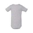 thumbnail image 3 of BELLA + CANVAS - Infant Jersey One Piece - 100B - Athletic Heather - Size: 12/18, 3 of 3