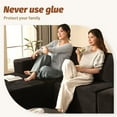 thumbnail image 3 of BIGSYY Cozy Single Seat, Comfortable Seating, No Assembly Required, Black, 3 of 5